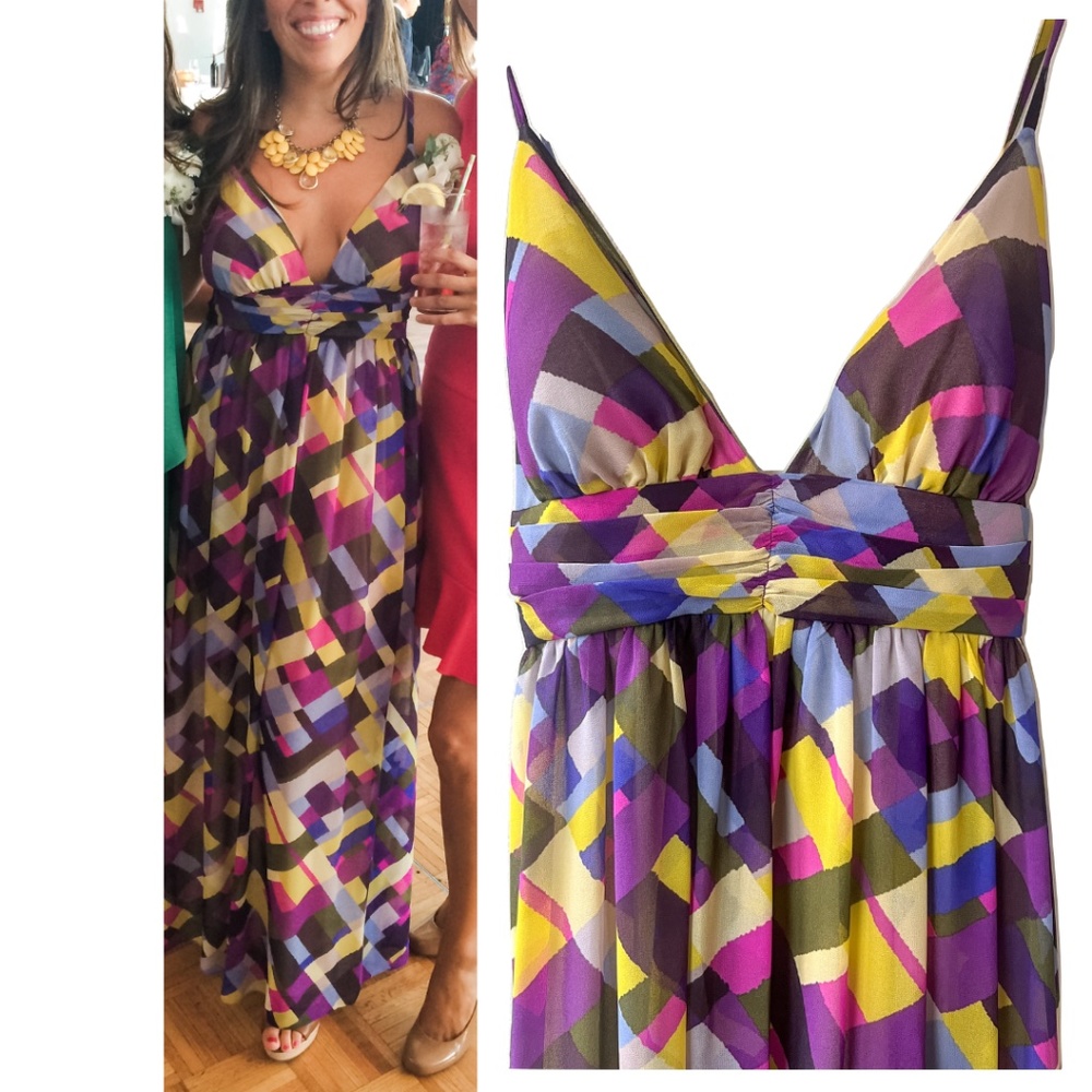 Vibrant Multi-colored Maxi